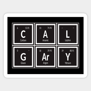 Calgary Periodic Table Magnet